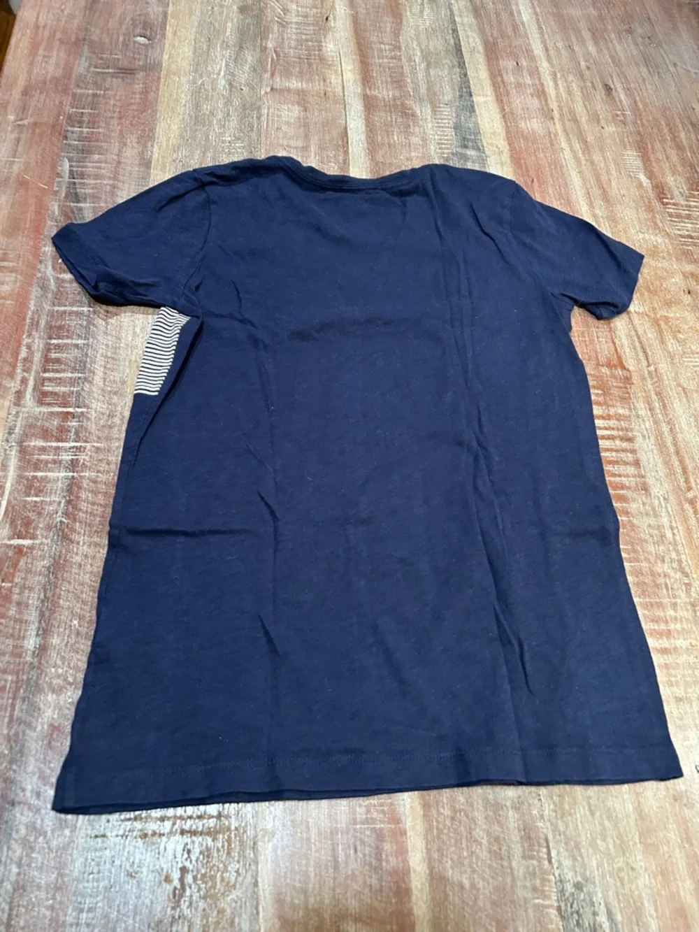 J. Crew Vintage Indigo Wave Cotton Collector Tee - Picture 4 of 5